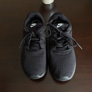 Nike All-Black Athletic Shoes